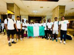 Nigeria’s Largest Junior Swim Team Lands Egypt for African Championship