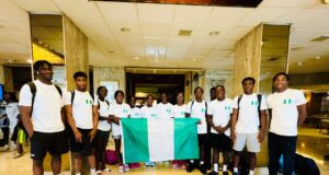 Nigeria’s Largest Junior Swim Team Lands Egypt for African Championship