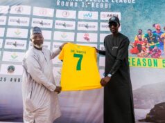 Sanusi Commends Stakeholders as 2025 Nigeria Beach Soccer League Kicks Off in Birnin Kebbi