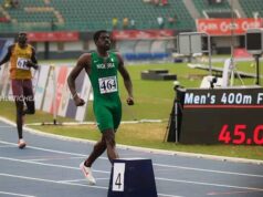 Chidi Okezie Gears Up for Fierce Showdown at FNB Botswana Golden Grand Prix