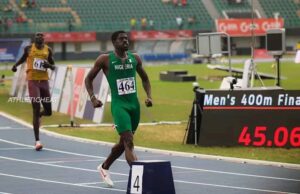 Chidi Okezie Gears Up for Fierce Showdown at FNB Botswana Golden Grand Prix