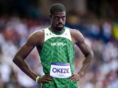 Chidi Okezie Shines at NSU Invitational with Lifetime Best in 200m