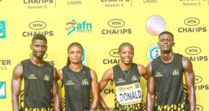 Team Nigeria Stars Shine Bright at MTN Champs Lagos, Win Mixed 4x400m Relay
