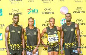 Team Nigeria Stars Shine Bright at MTN Champs Lagos, Win Mixed 4x400m Relay