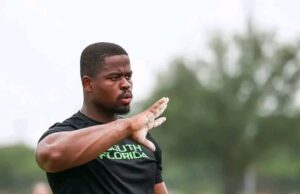 Vincent Ugwoke Smashes Personal Best with 62.72m Discus Throw at South Florida Invitational