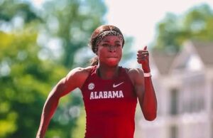 Sprint Star Precious Nzeakor Claims Double Victory at Crimson Tide Invitational