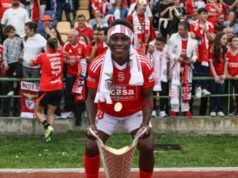 Christy Ucheibe Shines as Benfica Secures Fifth Consecutive Portuguese Liga BPI Title