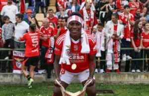 Christy Ucheibe Shines as Benfica Secures Fifth Consecutive Portuguese Liga BPI Title