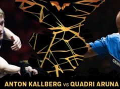 Aruna Eyes Revenge Against Swedish Kallberg at 2025 ITTF World Cup