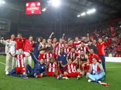 Bruno Onyeamachi Clinches First League Title with Olympiakos After Victory Over AEK Athens