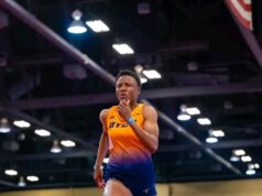 Rejoice Sule Dazzles with Impressive 23.37s Victory at Pacific Coast Intercollegiate