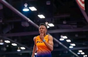 Rejoice Sule Dazzles with Impressive 23.37s Victory at Pacific Coast Intercollegiate