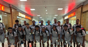 U20 AFCON: Flying Eagles Arrive In Cairo, To Play Young Pharaohs In friendly On Tuesday