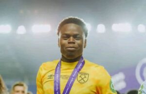 Lanre Awesu’s Heroics Secure English U18 Premier League Cup for West Ham