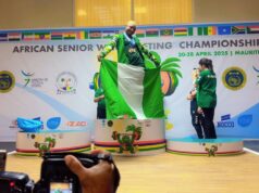 Golden Girl of Mauritius: Sarah Ovayioza’s Triple Gold Seals Nigeria’s Weightlifting Supremacy