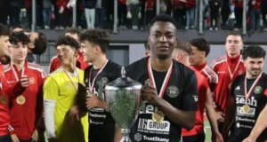 Akande Caleb Helps Fgura United Youth Team Secure Historic Promotion to Maltese Championship A