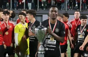 Akande Caleb Helps Fgura United Youth Team Secure Historic Promotion to Maltese Championship A