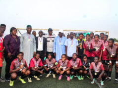 Gusau Reaffirms Commitment to Grassroots Development at FCT FA Women’s Football Tournament Grand Finale