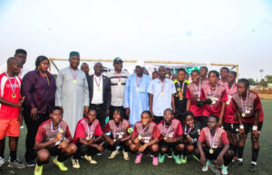 Gusau Reaffirms Commitment to Grassroots Development at FCT FA Women’s Football Tournament Grand Finale