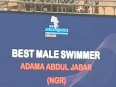 History Made in Cairo: Abduljabar Adama Crowned Best Male Swimmer as Nigeria Finishes 3rd at Africa Junior Swimming Championships