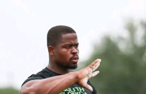 Vincent Ugwoke Breaks School Record with 63.72m Discus Throw at East Coast Relays