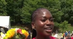Favour Ofili Makes History With Record-Breaking 150m Sprint At Adidas Atlanta City Games