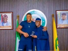 Anthony Joshua Lights Cauldron as Gateway Games 2024 Kicks Off in Abeokuta