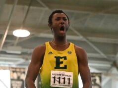 Goodluck Fiaku Clinches Bronze in Men’s High Jump at MAC Outdoor Championships