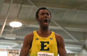 Goodluck Fiaku Clinches Bronze in Men’s High Jump at MAC Outdoor Championships