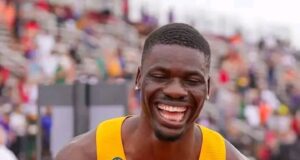 Ezekiel Nathaniel Shatters National Record Again With 47.89s To Win Big 12 Title