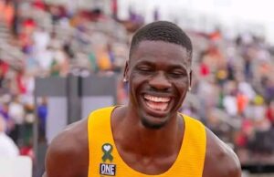 Ezekiel Nathaniel Shatters National Record Again With 47.89s To Win Big 12 Title