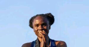 Magdalene George Shines at Mountain West Outdoor Championships with Triple Medal Haul