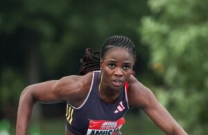 Tobi Amusan Blazes to Victory in Rabat with African Lead and Meeting Record