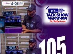 UNSTOPPABLE ON AIR: Mighty George Clocks 105 Hours, Sets Dazzling New World Record in Radio Talk Show Marathon
