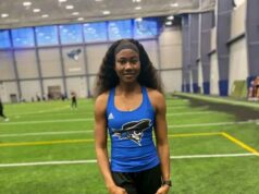 Mercy Honesty Claims Triple Jump Crown at Drake Relays With Strong 13.07m Leap