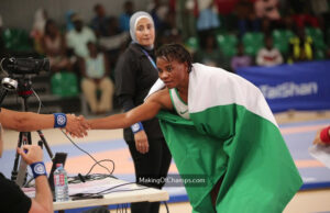 Breaking News: Christianah Ogunsanya Wins Gold for Nigeria At African Wrestling Championships