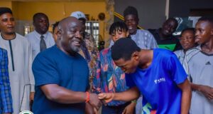 A Bold Step to Greatness: NSC DG Olopade Inspires Nigeria’s Junior Athletes Ahead of Gateway Games