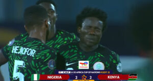 BREAKING: Flying Eagles Advance to Quarterfinals After 2-2 Draw with Kenya
