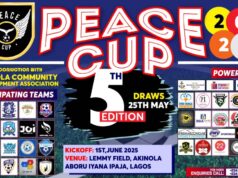 Peace Cup Season 5: Lagos Gears Up for Epic Football Showdown as Draw Day Nears