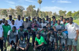 Nigeria vs Senegal: NFF Scribe, Mohammed Sanusi Visits Flying Eagles Camp, Charges Players to Go for World Cup Ticket