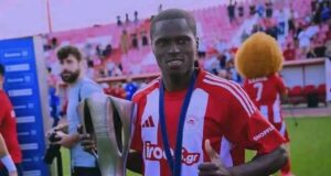 Unicorn FC Product, Yusuf Taiye, Shines Bright as Olympiacos Win Greece U19 League