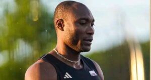 Shedrack Akpeki Shines with Silver in Men’s 100m Final at Sunbelt Outdoor Championships