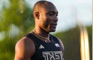 Shedrack Akpeki Shines with Silver in Men’s 100m Final at Sunbelt Outdoor Championships