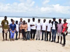 Adewale Fawe Charts Olympic Course as Surfing Rises in Nigeria