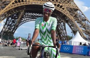 Gateway Games: 24 Hours After Stunning Defeat, Olympian Ukpeseraye Shows Class To Win Cycling 500m Gold