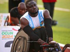 Ojeleye Claims Double Gold, Leads Delta State 1-2 Finish in T53/54 Events