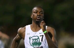 Ezekiel Nathaniel Dominates 400m Hurdles Heat at NCAA West Prelims with Commanding Victory