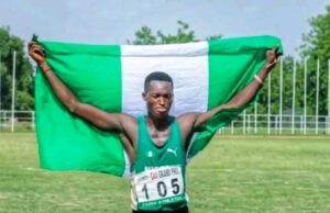 Oluwayemi Delivers Triple Jump Gold for Team Ogun at National Sports Festival