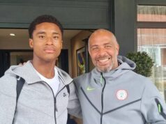 Chelsea Prodigy Chizzy Ezenwata Meets Super Eagles Coach Éric Chelle in Brentford – Nigeria’s Future No. 9?