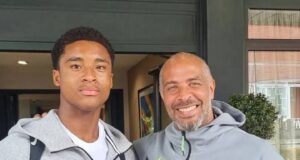Chelsea Prodigy Chizzy Ezenwata Meets Super Eagles Coach Éric Chelle in Brentford – Nigeria’s Future No. 9?